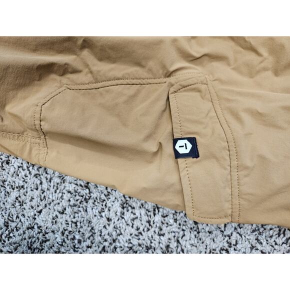 Truewerk Pants Womens 12 Werkpant Sand Khaki Stretch Cargo Work Hiking Wicking - Picture 4 of 10